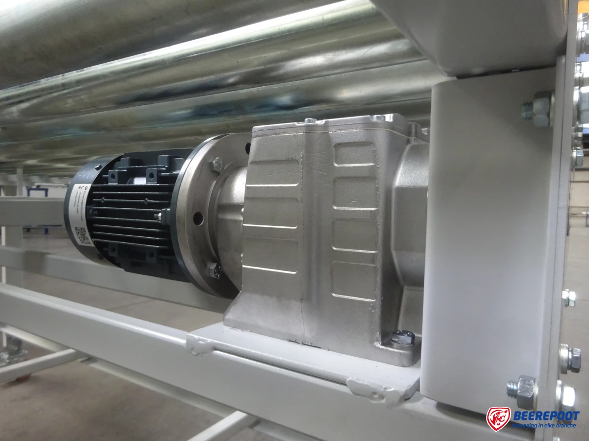 Aanvoerbanen laminop tegels